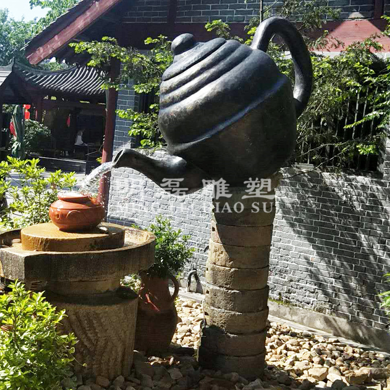 玻璃钢雕塑《天壶》