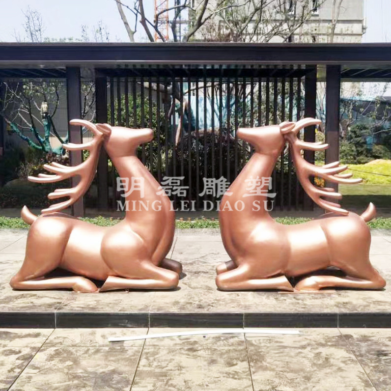 不锈钢雕塑《鹿》