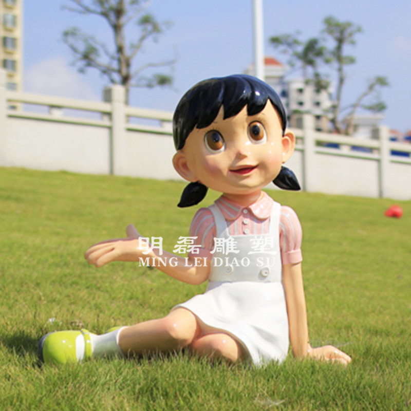 玻璃钢雕塑《静香》