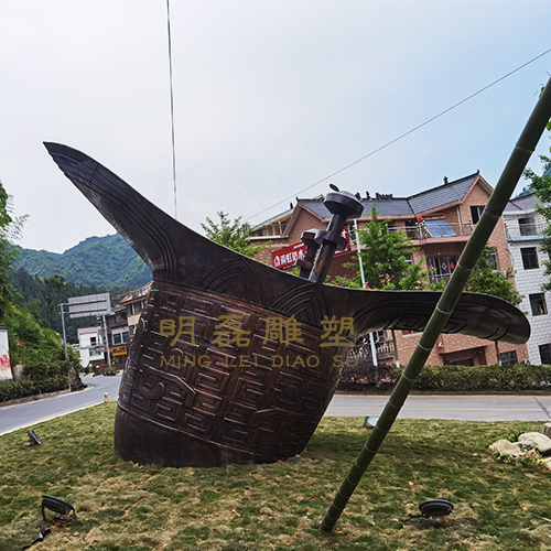 开化县大溪边乡建设项目《酒樽雕塑》