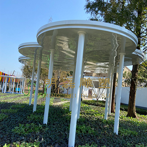 云东项目《云状廊架》